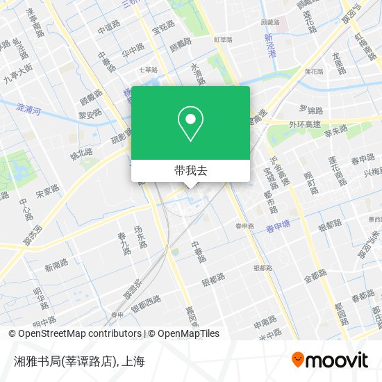 湘雅书局(莘谭路店)地图