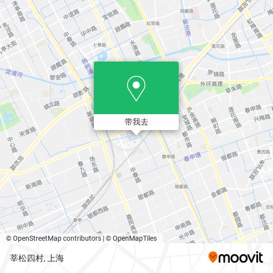 莘松四村地图