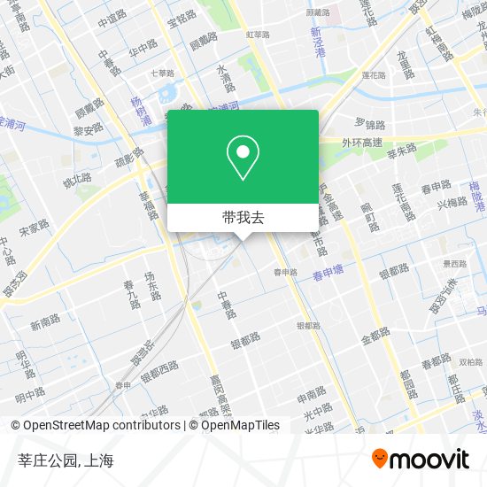 莘庄公园地图