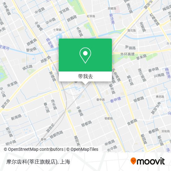 摩尔齿科(莘庄旗舰店)地图