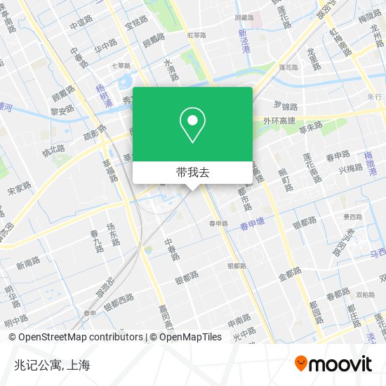 兆记公寓地图