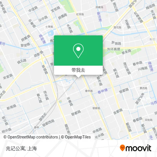 兆记公寓地图