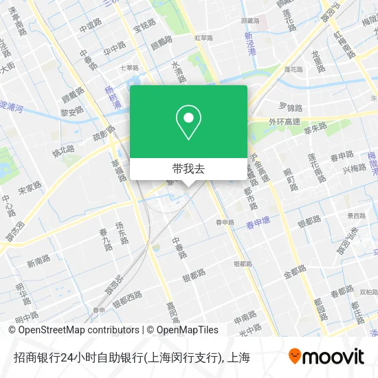 招商银行24小时自助银行(上海闵行支行)地图