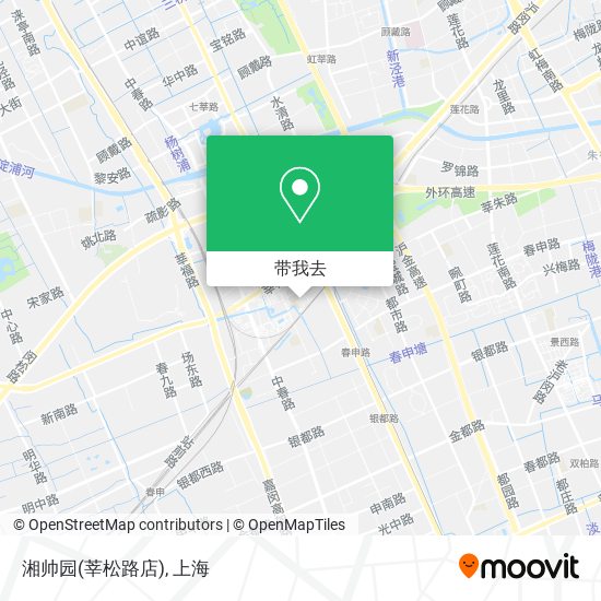 湘帅园(莘松路店)地图
