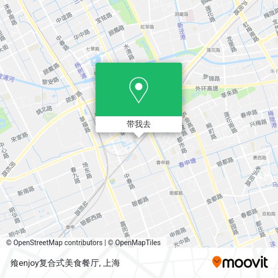 飨enjoy复合式美食餐厅地图