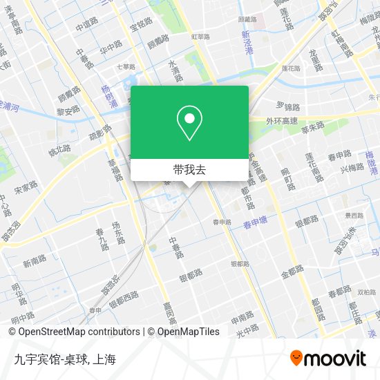 九宇宾馆-桌球地图