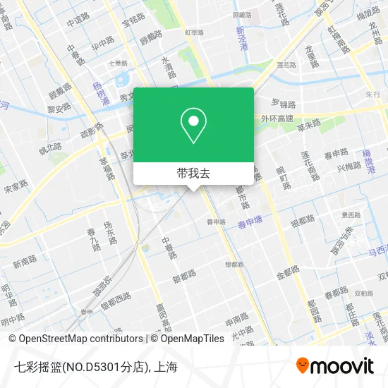 七彩摇篮(NO.D5301分店)地图