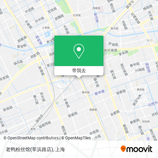 老鸭粉丝馆(莘浜路店)地图