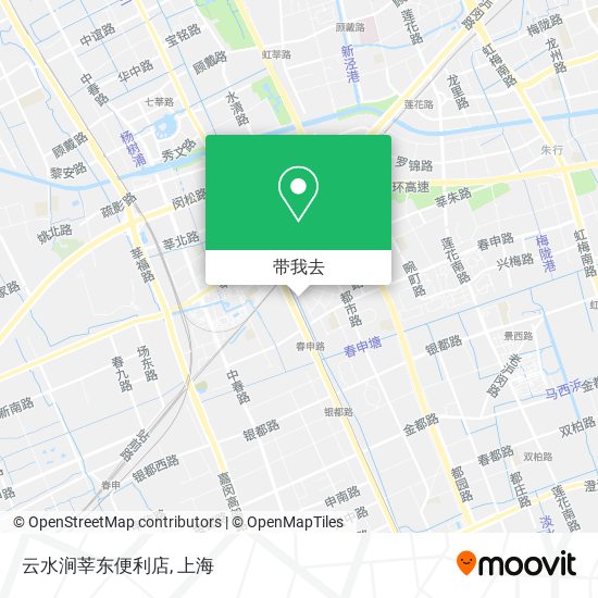 云水涧莘东便利店地图