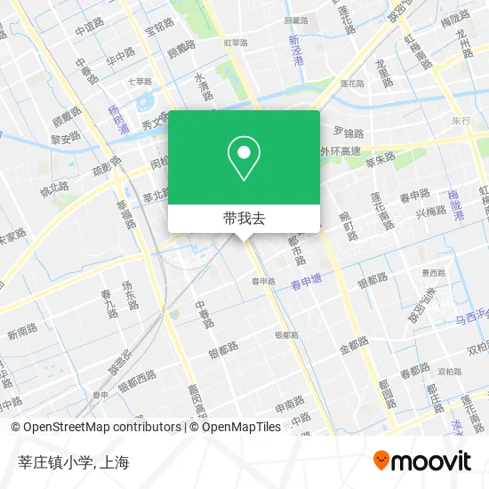 莘庄镇小学地图