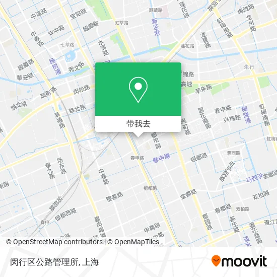 闵行区公路管理所地图