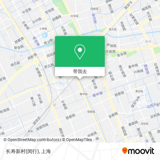 长寿新村(闵行)地图