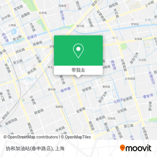 协和加油站(春申路店)地图