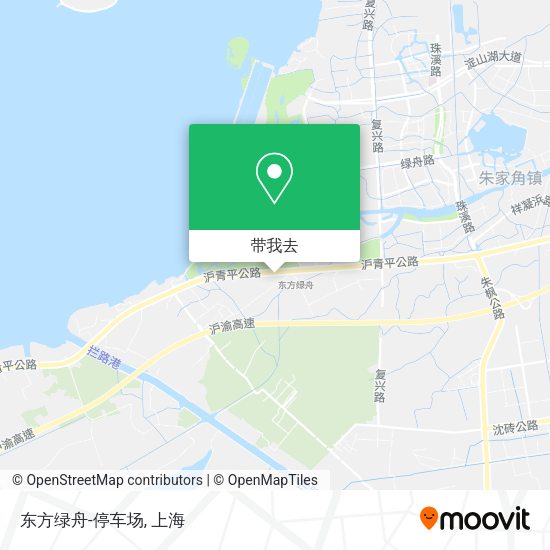 东方绿舟-停车场地图