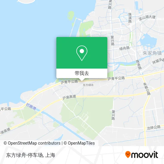 东方绿舟-停车场地图