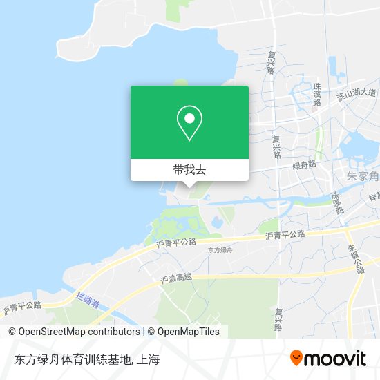 东方绿舟体育训练基地地图