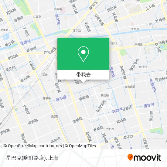 星巴克(畹町路店)地图