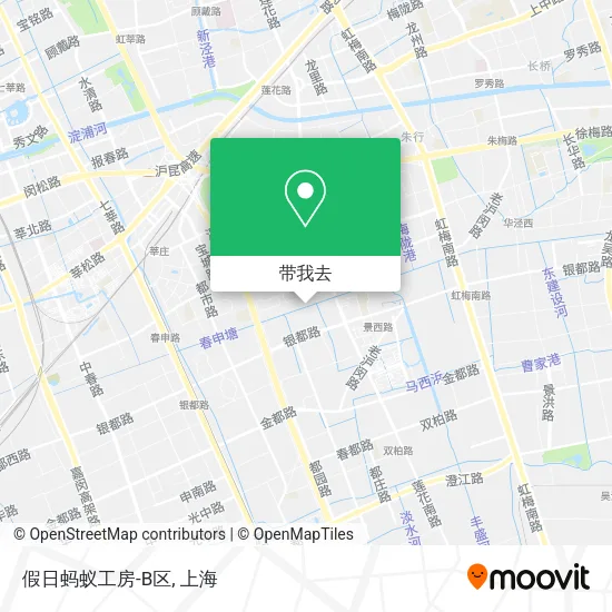 假日蚂蚁工房-B区地图