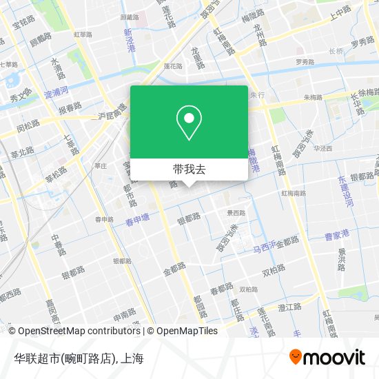华联超市(畹町路店)地图
