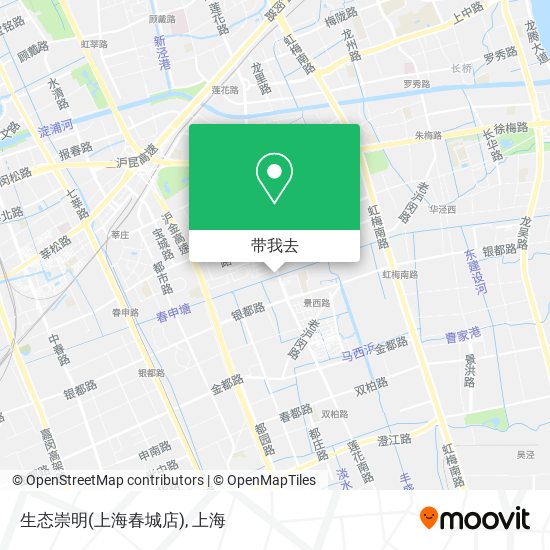 生态崇明(上海春城店)地图