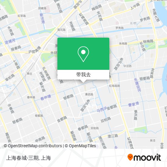 上海春城-三期地图