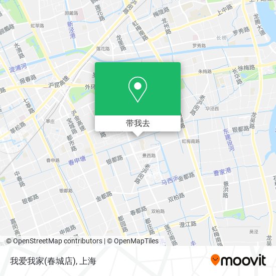 我爱我家(春城店)地图