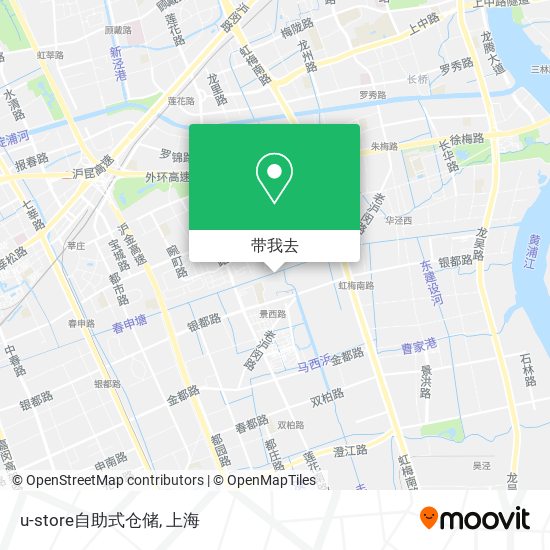 u-store自助式仓储地图