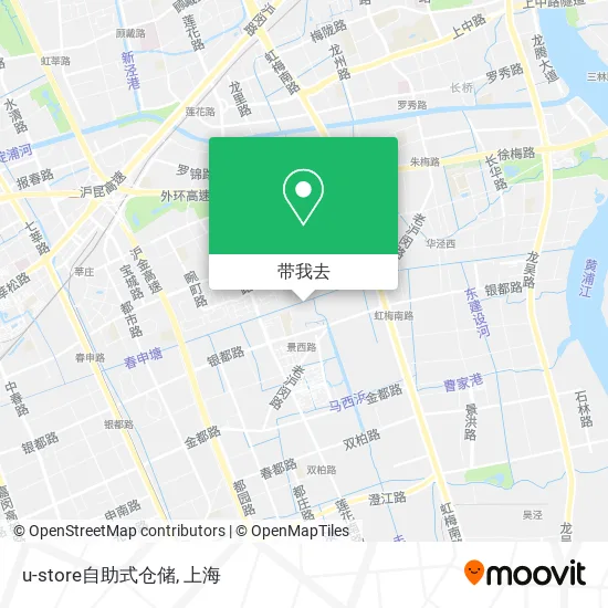 u-store自助式仓储地图