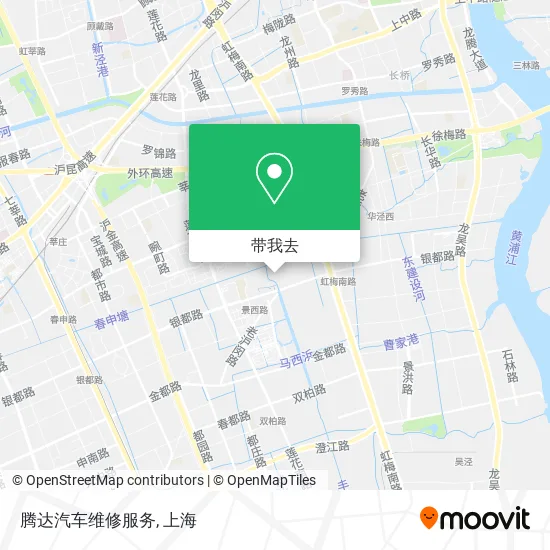 腾达汽车维修服务地图