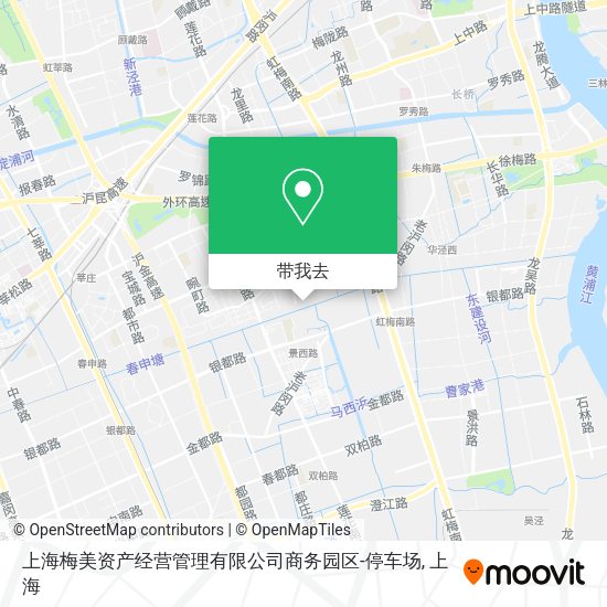上海梅美资产经营管理有限公司商务园区-停车场地图