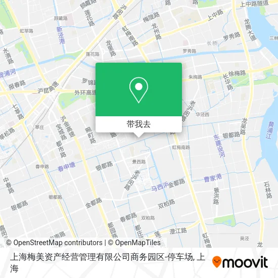 上海梅美资产经营管理有限公司商务园区-停车场地图