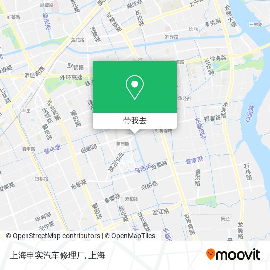 上海申实汽车修理厂地图