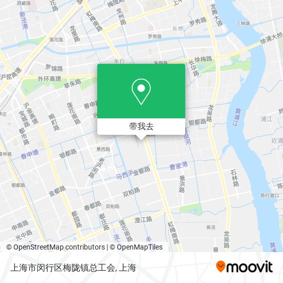 上海市闵行区梅陇镇总工会地图