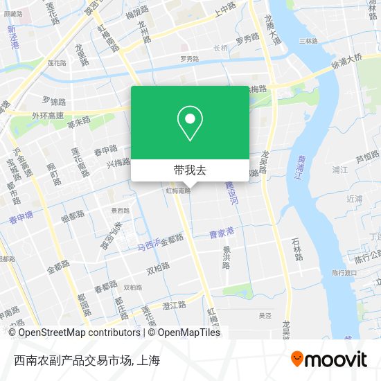 西南农副产品交易市场地图
