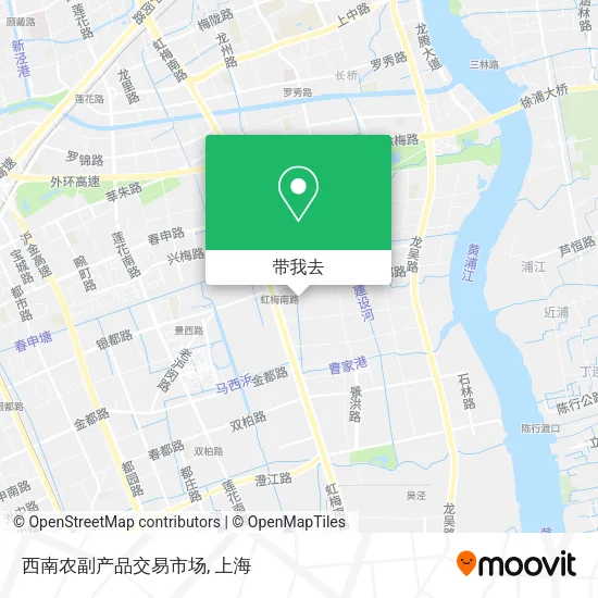 西南农副产品交易市场地图