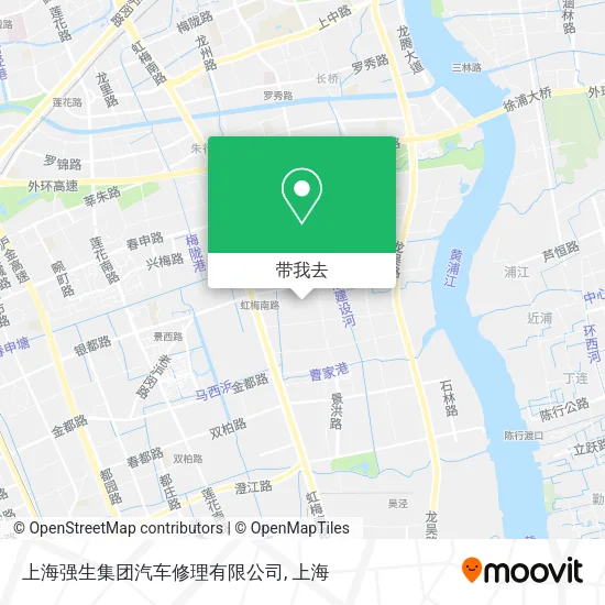 上海强生集团汽车修理有限公司地图