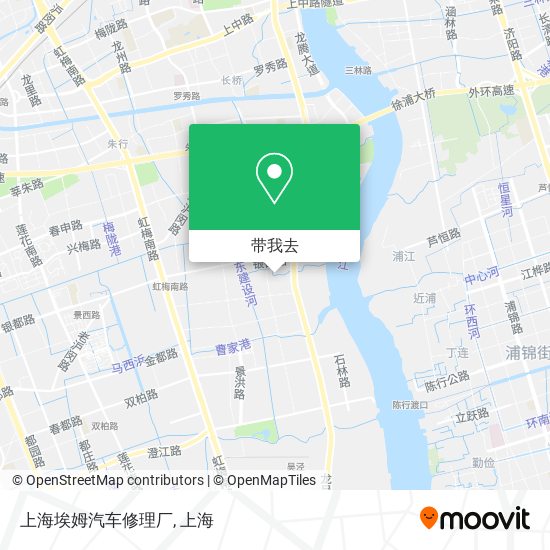 上海埃姆汽车修理厂地图