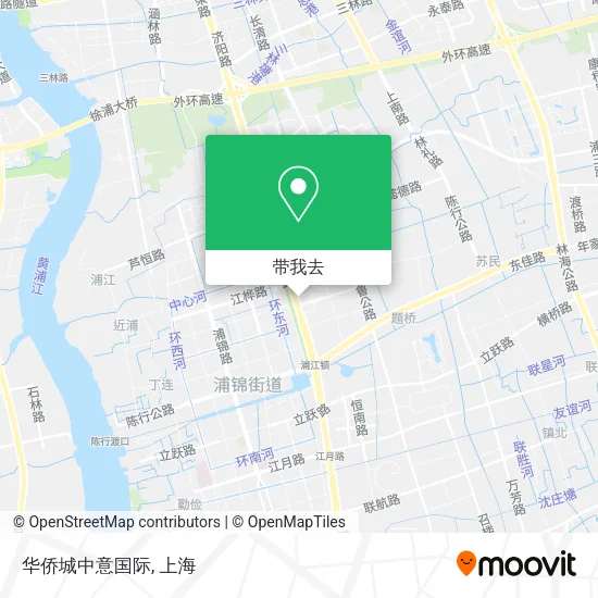 华侨城中意国际地图