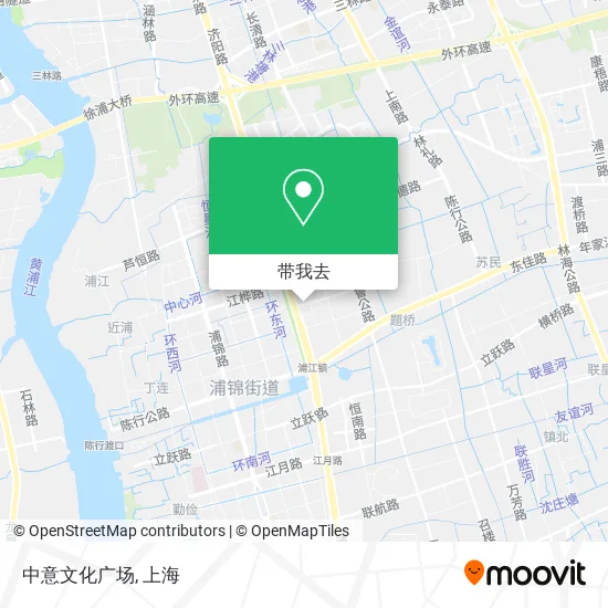 中意文化广场地图