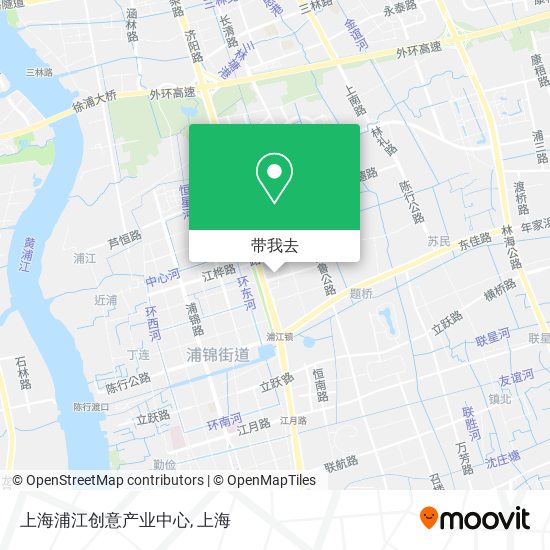 上海浦江创意产业中心地图