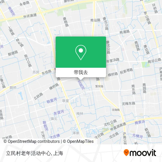 立民村老年活动中心地图