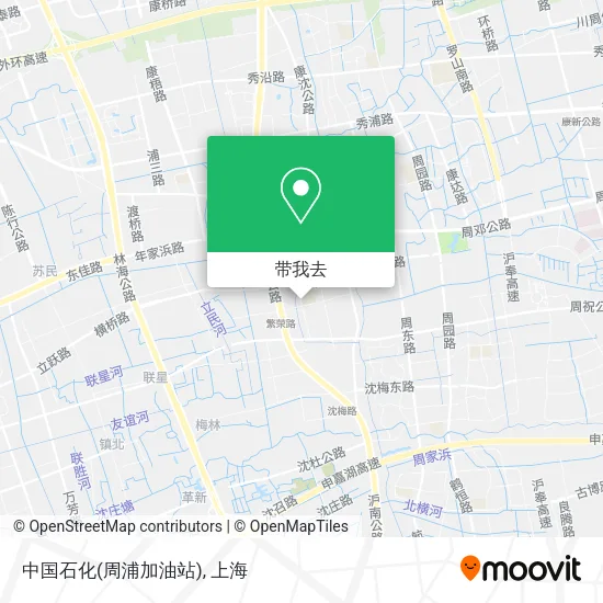 中国石化(周浦加油站)地图