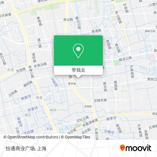 怡通商业广场地图