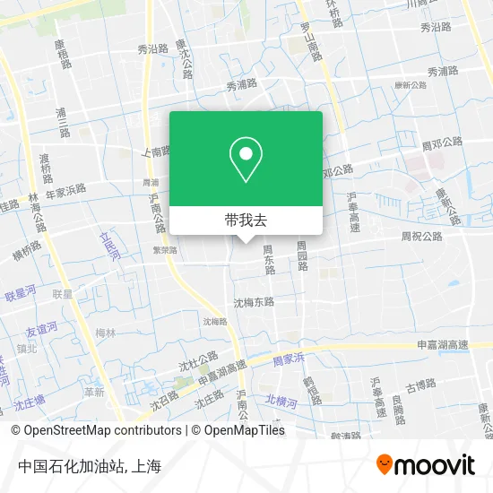 中国石化加油站地图