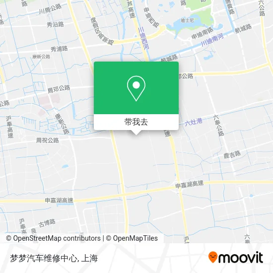 梦梦汽车维修中心地图
