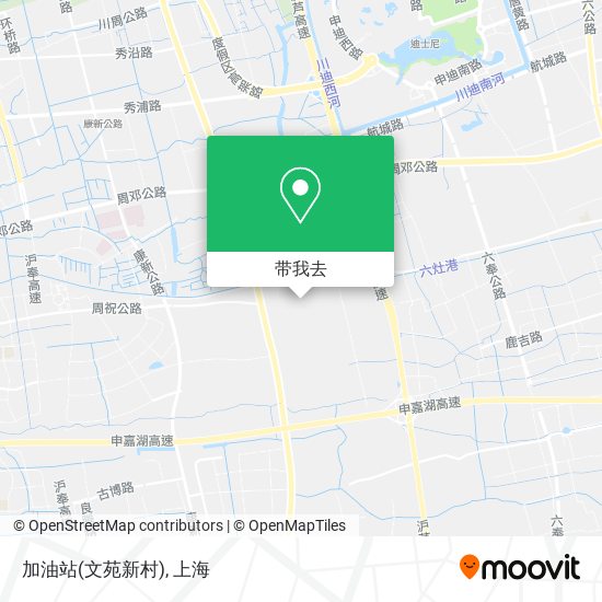 加油站(文苑新村)地图