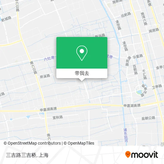 三吉路三吉桥地图