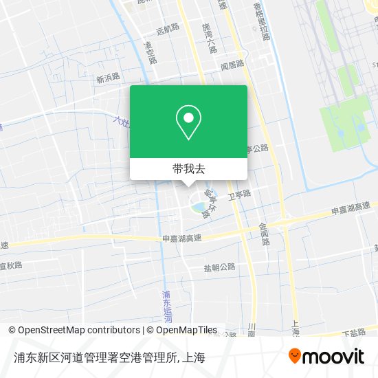 浦东新区河道管理署空港管理所地图