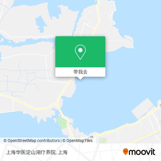 上海华医淀山湖疗养院地图