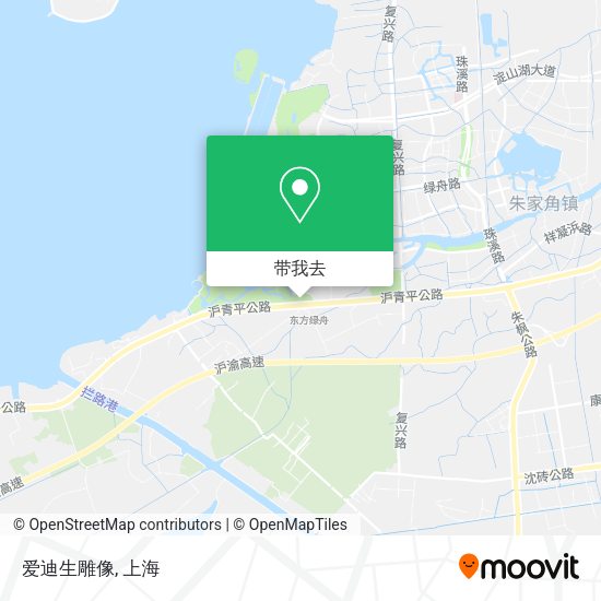 爱迪生雕像地图